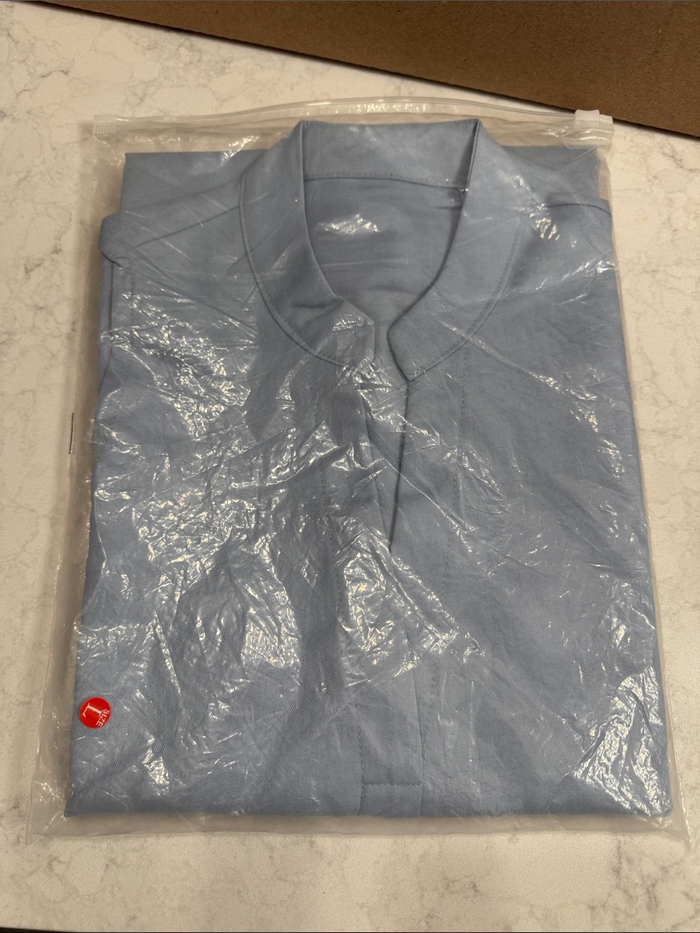 Light Blue Button-Up Shirt
